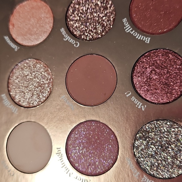 COLOURPOP MENAGE AMUAH EYESHADOW PALETTE-PINKS & MAUVES - Picture 5 of 7